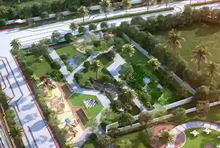 Landscaped Garden